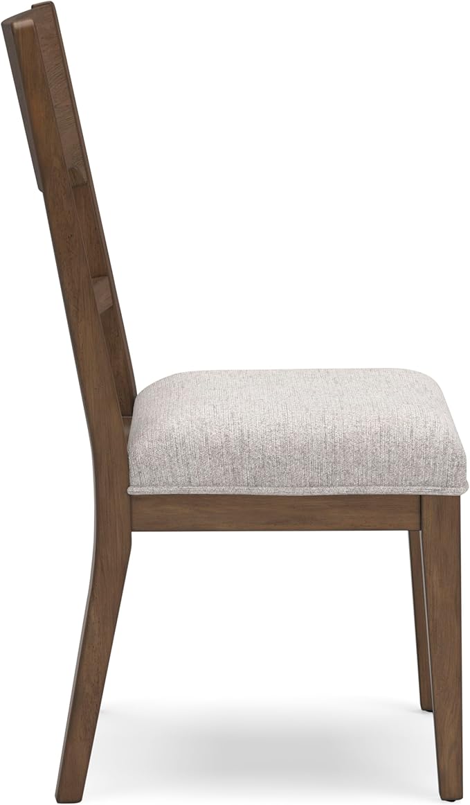 Signature Design by Ashley Cabalynn Traditional Dining Chair Set, 2 Count, Brown & Tan
