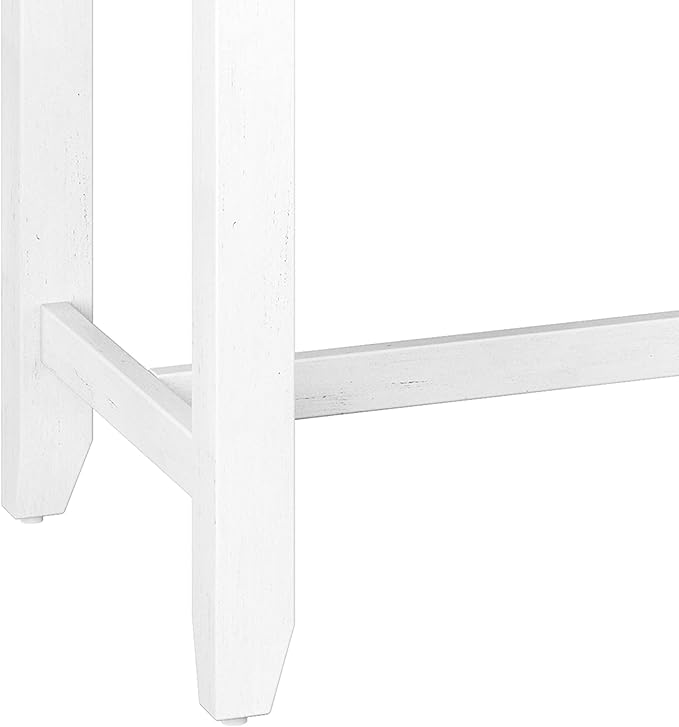 Hillsdale Furniture Hillsdale Clarion Side, Distressed Gray/Sea White Counter Height Table