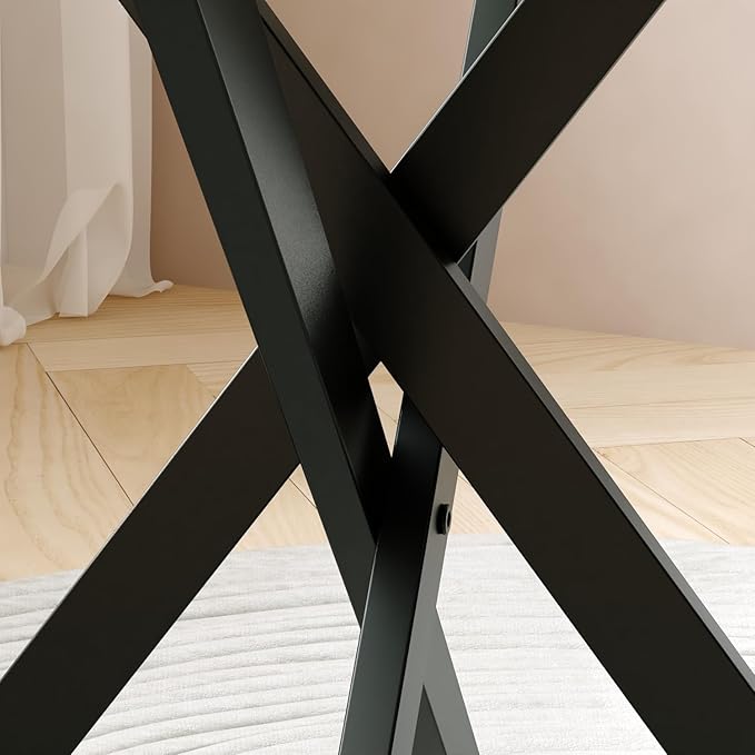 Round Side Table Modern 20 Inch End Table with Tempered Glass Top and Black Metal Legs Stylish Sofa End Table Bed Side Table for Living Room Bedroom