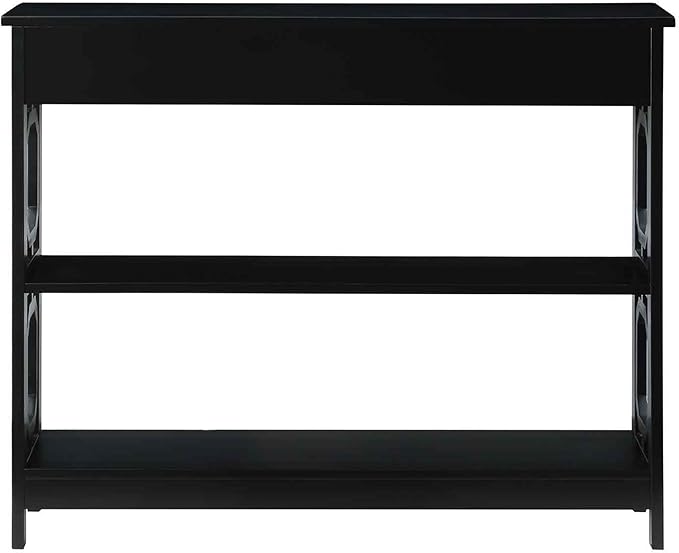 Convenience Concepts Omega 1 Drawer Console Table, Black