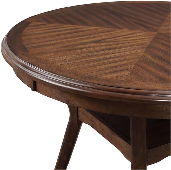 New Classic Furniture Amy Dining Set, Brown Cherry