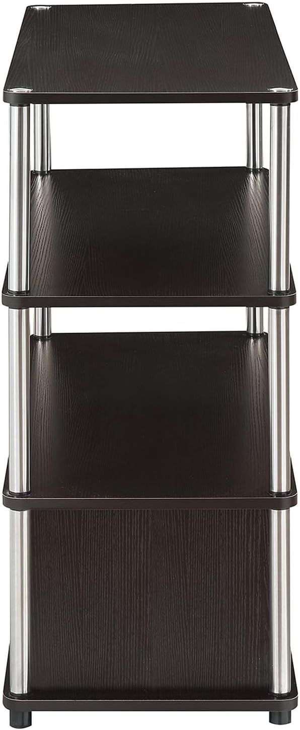 Convenience Concepts Designs2Go Highboy TV Stand with Storage Cabinets and Shelves for TVs up to 40 Inches, Espresso
