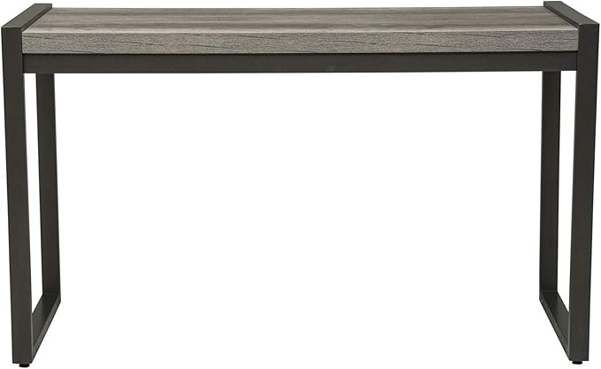 Liberty Furniture INDUSTRIES Tanners Creek Writing Desk, W51 x D24 x H30, Medium Gray