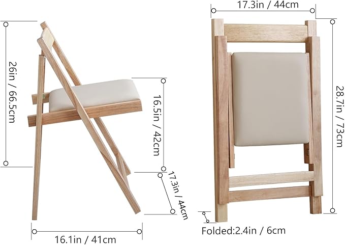 Wood Drop Leaf Folding Dining Table with 2 Drawers and 4 Wheels, Wooden Padded Chairs Set of 4, Space Saving Dining Table with 4 Chairs