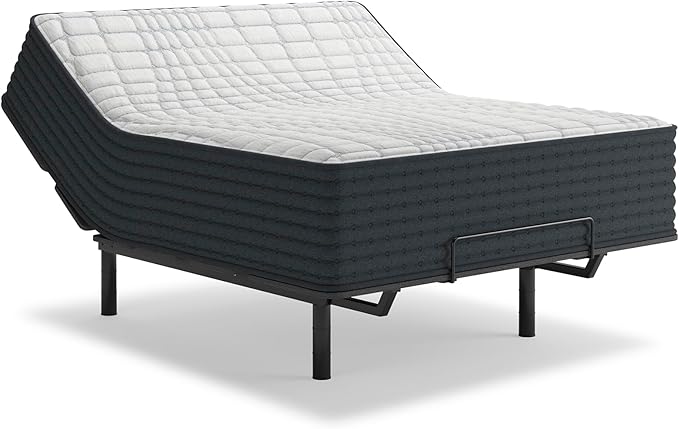 Signature Design by Ashley Hybrid 1400 14 Inch Extra Plush Gel Memory Foam Mattress with Edge Support for Pressure Relief, King, Fiberglass Free, Mattress in A Box
