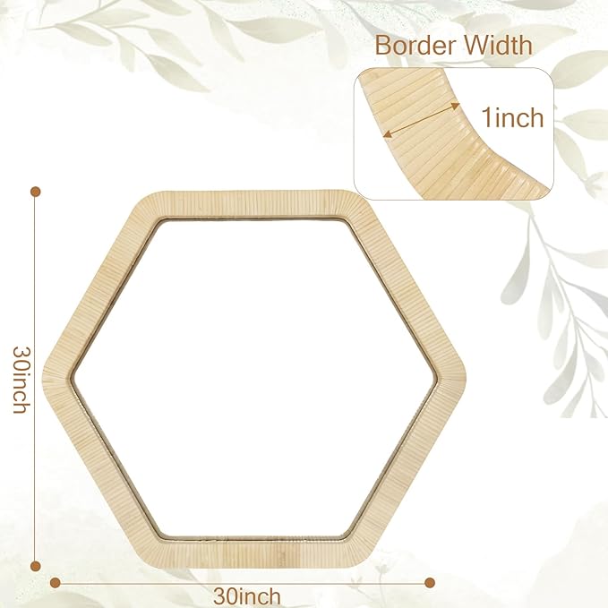 ULIKE Rattan Mirror for Wall, Bathroom 30 Inch Rustic Farmhouse Wall Decor with Handmade Wicker Frame, Boho Woven Mirror for Nursery Bathroom Living Room Entryway