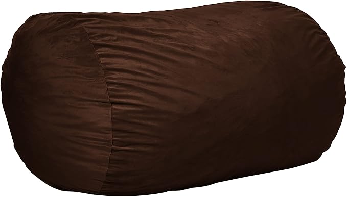 Sofa Sack Bean Bag Chair Cover, 6-Feet, Chocolate