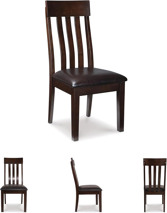 Signature Design by Ashley D596-01 Dining Side Chair, 0, Dark Brown