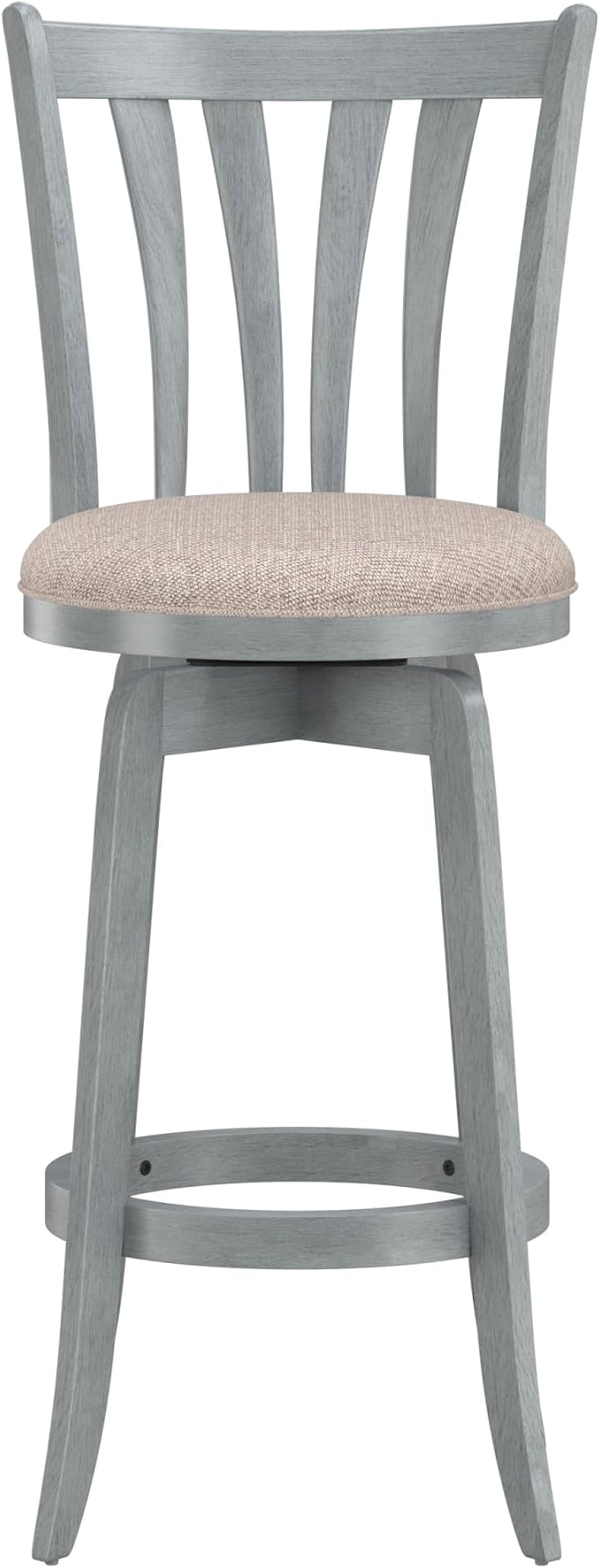 Hillsdale Furniture Savana Wood Bar Height Stool, 30" high, Blue Wire Brush