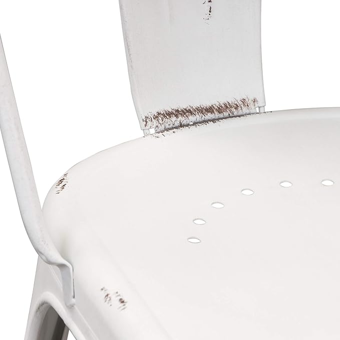 Liberty Furniture Industries Bow Back Side Chair - Antique White-Set of 2
