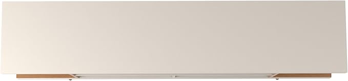 Manhattan Comfort Utopia 70.47" Freestanding Entertainment Center for Living Room, Mid Century Modern TV Stand with Shelves, Storage and Media Holes, Fits 65" Screens, Maple Cream