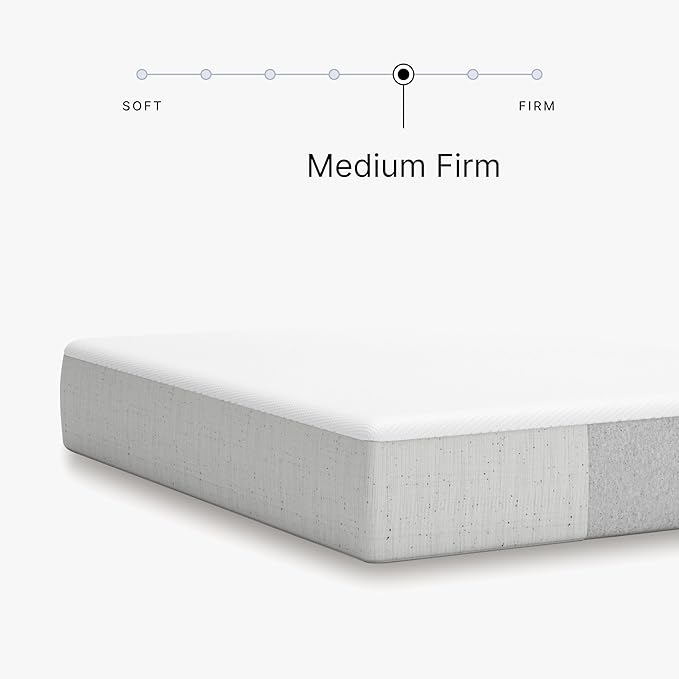 Signature Design by Ashley California King Size Cool Max 12 Inch Medium Plush Cooling Gel Infused Memory Foam Mattress for Pressure Relief, Fiberglass Free, Mattress in A Box