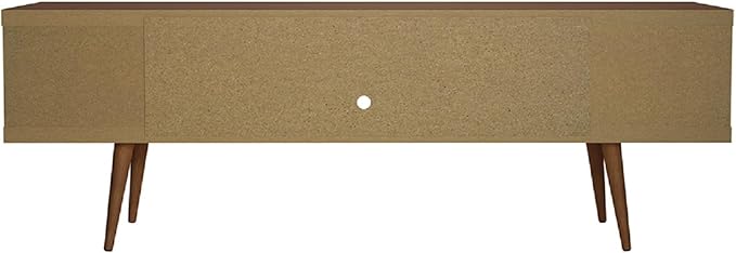 Manhattan Comfort Utopia 70.47" Freestanding Entertainment Center for Living Room, Mid Century Modern TV Stand with Shelves, Storage and Media Holes, Fits 65" Screens, 70.47 Inches, Maple