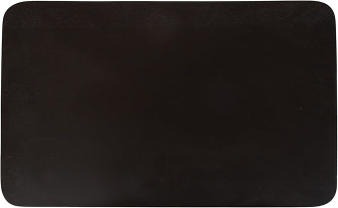 Kate and Laurel Escalon Modern Rectangle Wood Side Table, 22 x 14 x 26, Black, Transitional Decorative End Table for Use as a Bedroom Nightstand or Living Room Accent Table