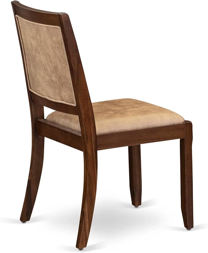 X12X2-008-28 - 13-Pc Dining Room Table Set includes an Extendable Rectangle Kitchen Table and 12 Stackable Polyester Fabric Dining Chairs, 39x120 Inch, Antique Walnut
