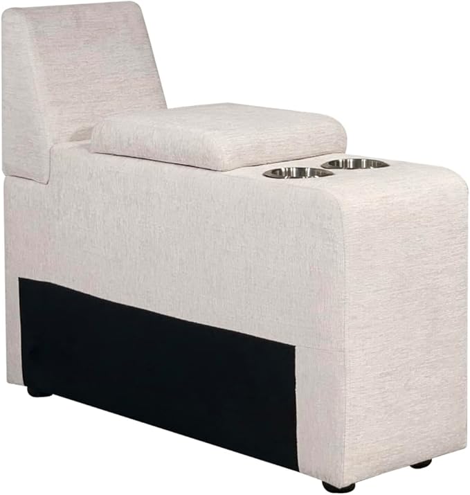 127" Modular Sectional Sofa,Modern Oversized Cloud Couch with Cup Holder&USB Port,7 Seater Convertible L-Shaped Chenille Sofas W/Ottoman,2 Pillows&Storage Box,Comfy Couches for Living Room,Beige