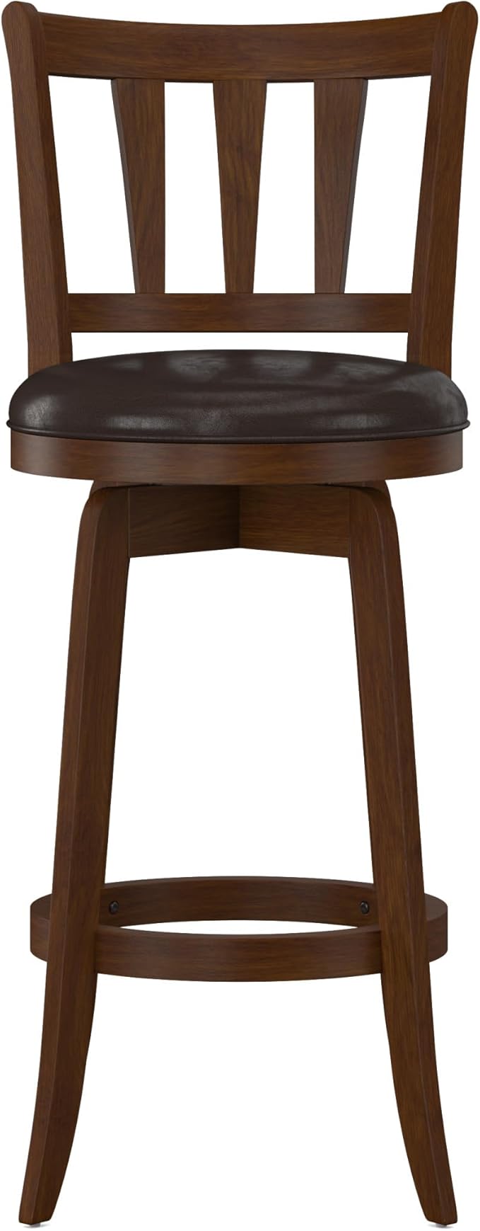 Hillsdale Presque Isle Swivel Stool, Bar Height, Cherry