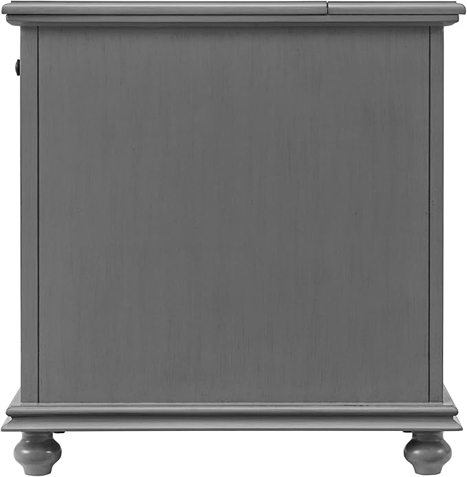 Martin Svensson Home Elegant, Grey Chairside End Table (810078)