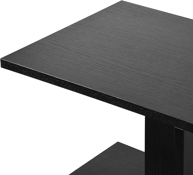 ZGREN End Table with Charging Station, Narrow Side Tables for Small Spaces USB Ports and Outlets Rolling Bedside Nightstand Sofa Couch Slim Shelf Night Stand Living Room, Bedroom, Black