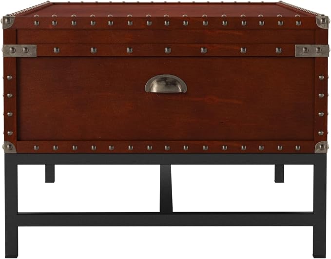 SEI Furniture Voyager Storage Cocktail Table - Espresso
