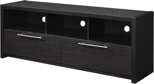 Convenience Concepts Newport Marbella 60 inch TV Stand with Cabinets and Shelves Home_Furniture_and_Decor, unspecified, Espresso