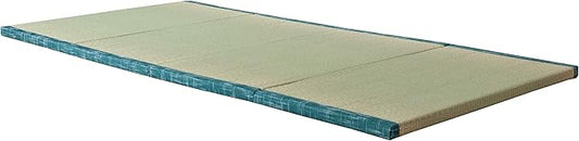 MustMat Tatami Futon Mattress Foldable Tatami Mat Twin Japanese Floor Mattress Rush Grass Floor Bed 35.4"x78.7"x1.2"(1 Piece)