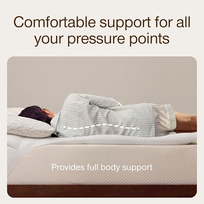 Coop Home Goods Essence Down Alternative Mattress Topper King, Plush 2-Inch Gusset and Baffle Box Design for Even Support and Comfort, Premium Bed Topper for Pressure Relief, Oeko-TEX Certified