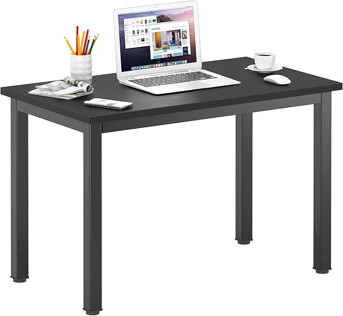 DlandHome 31.5 inches Small Computer Desk,Writing Table for Small Spaces Study Table Student Laptop Desk Black