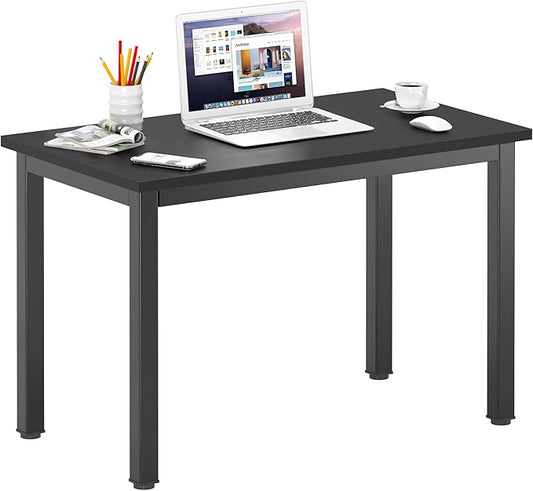 DlandHome 31.5 inches Small Computer Desk,Writing Table for Small Spaces Study Table Student Laptop Desk Black