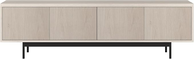 Henn&Hart Whitman, 70'' Rectangular TV Stand, Alder White