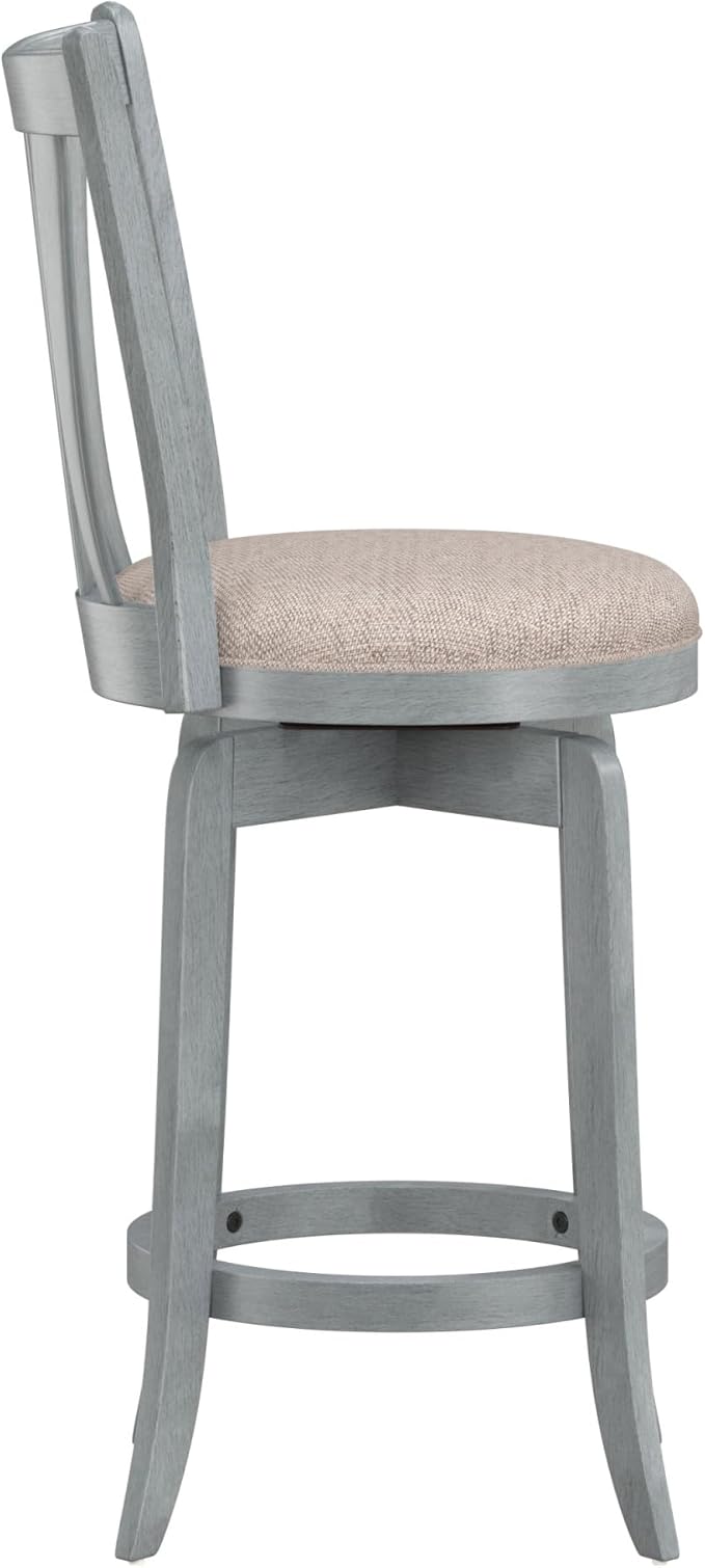 Hillsdale Furniture Hillsdale Savana Swivel Counter Stool, Blue