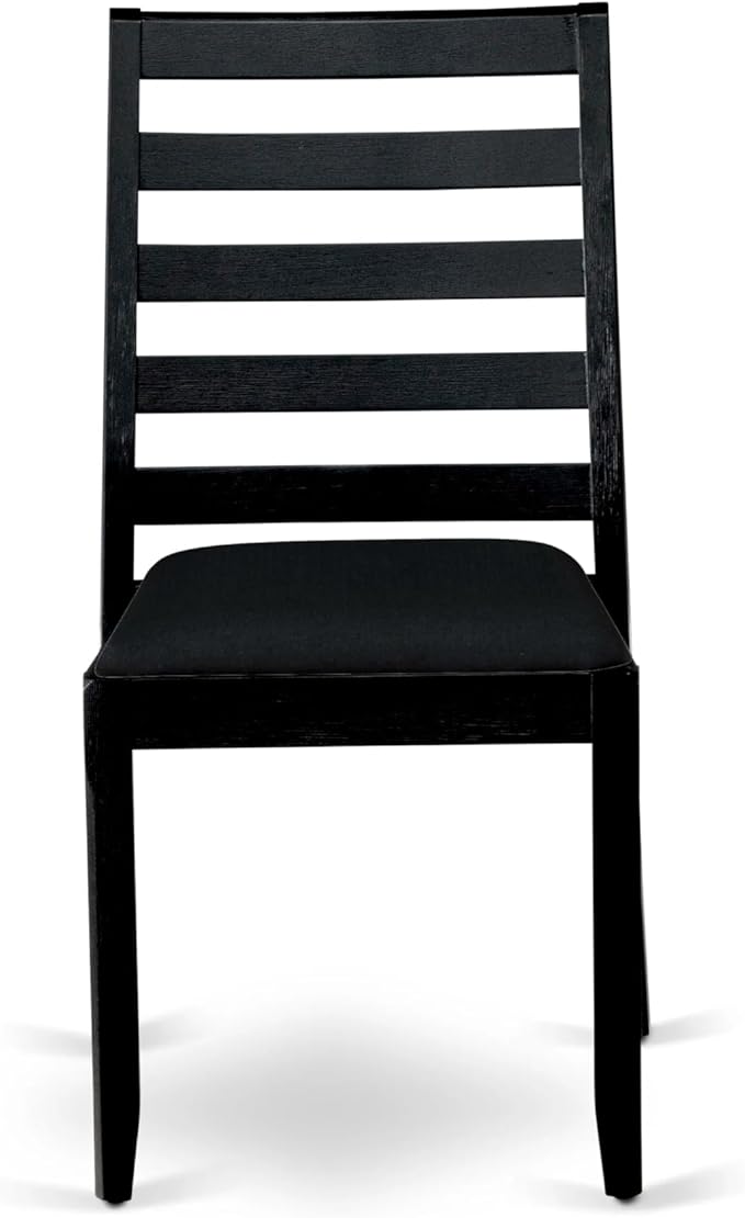X12X1-0C6-24 14-pc Modern Dining Room Table Set a Rectangular Dining Table with a coffee Table and 12 Black Polyester Stackable Chair, 39x120 Inch, Wire Brushed Black