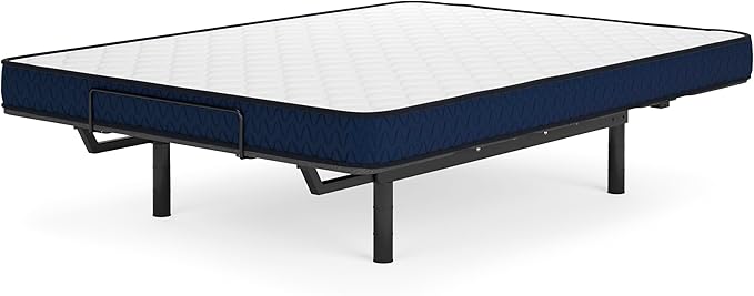 Signature Design by Ashley King Size Medium Firm 6 Inch Memory Foam Mattress with Breathable Quilted Cover, Fiberglass Free, Mattress in A Box