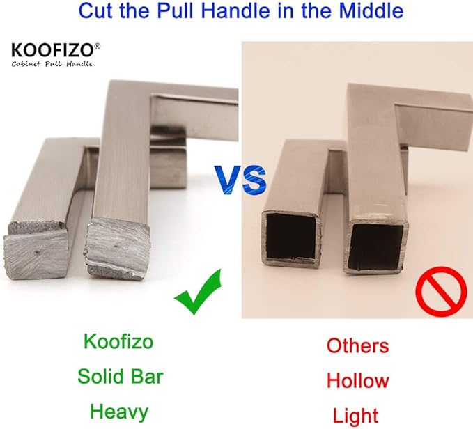 KOOFIZO Oil Rubbed Bronze Cabinet Pulls Bronze Cabinet Handles, 20 Pack 3 Inch Rubbed Bronze Hardware for Kitchen Cabinets Drawer Dresser 1816 Cupboard Bedroom Bathroom
