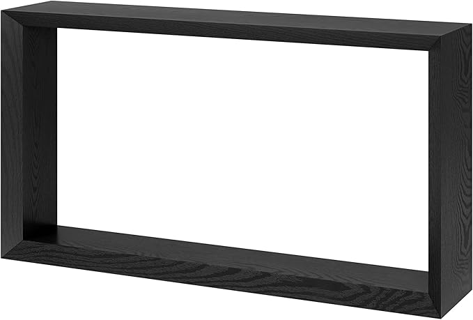Henn&Hart Osmond Console Table, 55" Wide,Grey,Black