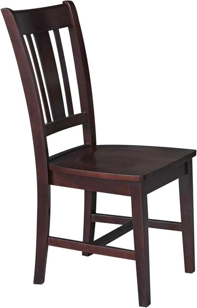 International Concepts San Remo Splat Back Chair, Java