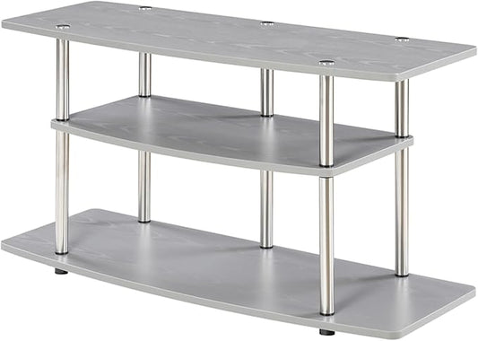 Convenience Concepts Designs2Go TV Stand, Gray