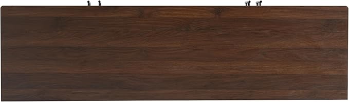 Christopher Knight Home Saral Modern 66 Inch TV Stand for TV up to 70 inch, TV Entertainment Center with Storage Adjustable Shelf, Wooden TV Console Table with Storage for Living Room, Chestnut Brown
