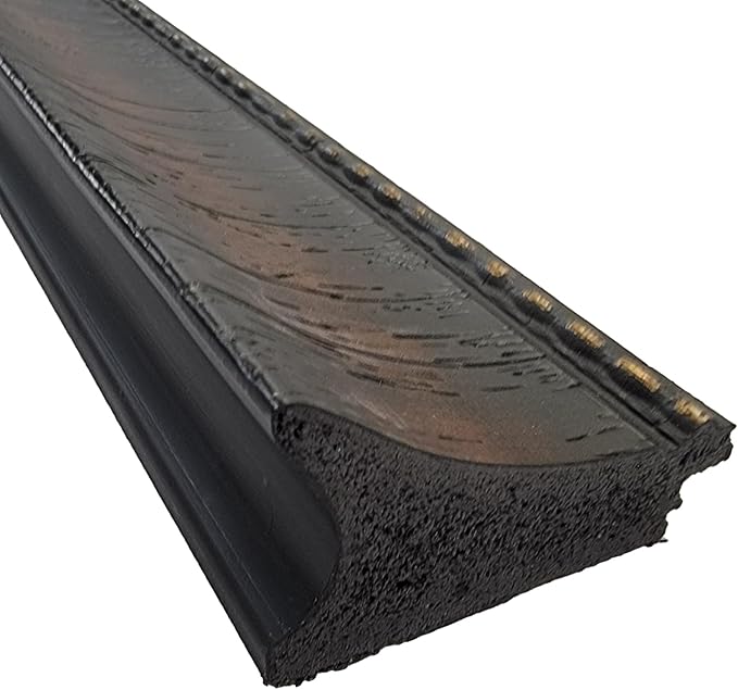 Amanti Art Brown Bathroom Mirror for Over Sink, 26x32 Caleb Brown Rectangle Vanity Mirror, Large Rustic Farmhouse Frame, Hangs Horizonally and Vertically, Bathroom Wall Decor, Beveled Edge