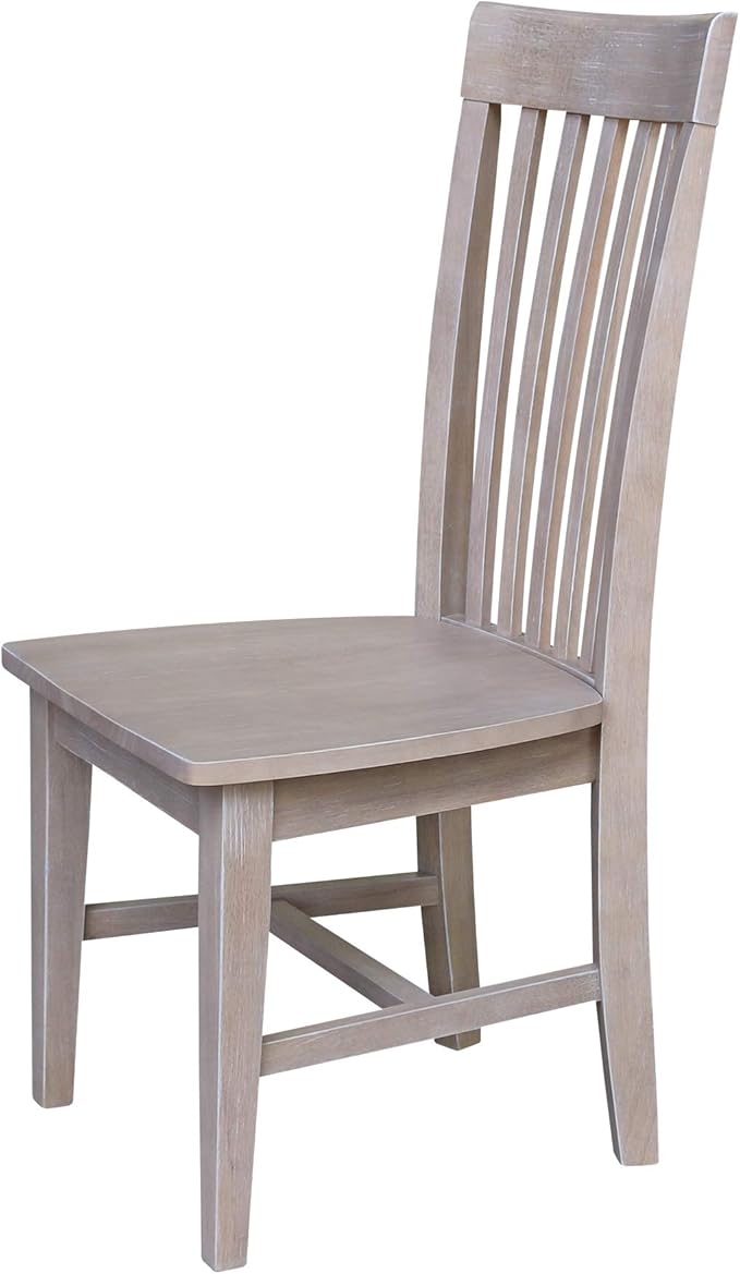 International Concepts Cosmo Chair Washed Gray Taupe