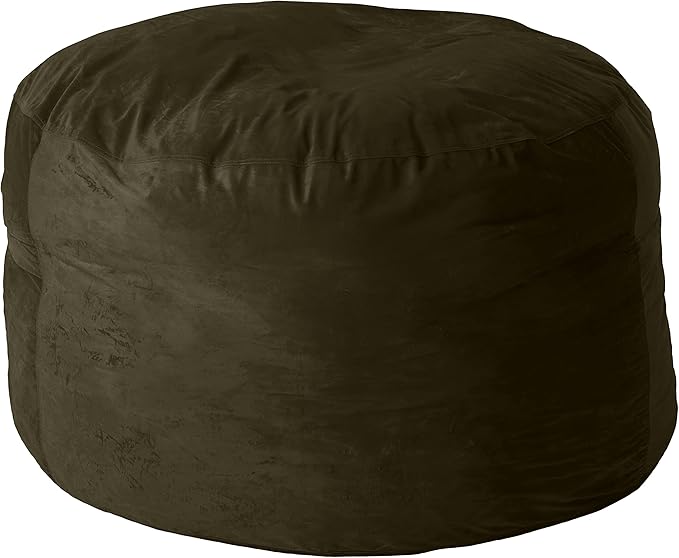 Sofa Sack Bean Bag Chair Cover, 5-Feet, Olive