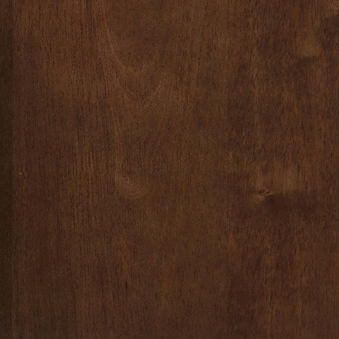 Convenience Concepts Palm Beach Spindle 17.75" Traditional Round End Living Room, Turned Solid Wood Side, Classic Display Pedestal Table, Espresso