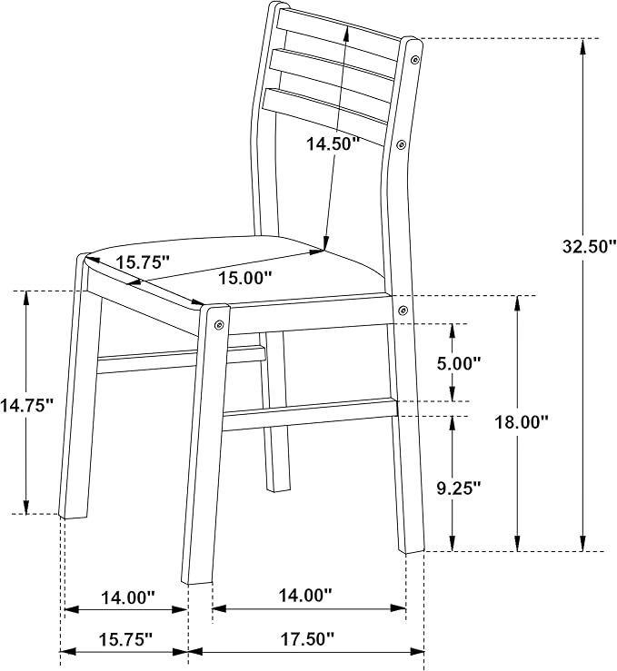 Coaster Home Furnishings 3-Piece Round Wood Dining Room Set Drop Leaf Extension Table Ladder Back Side Chairs Upholstered Seat Cushions Cappuccino and Tan 130005