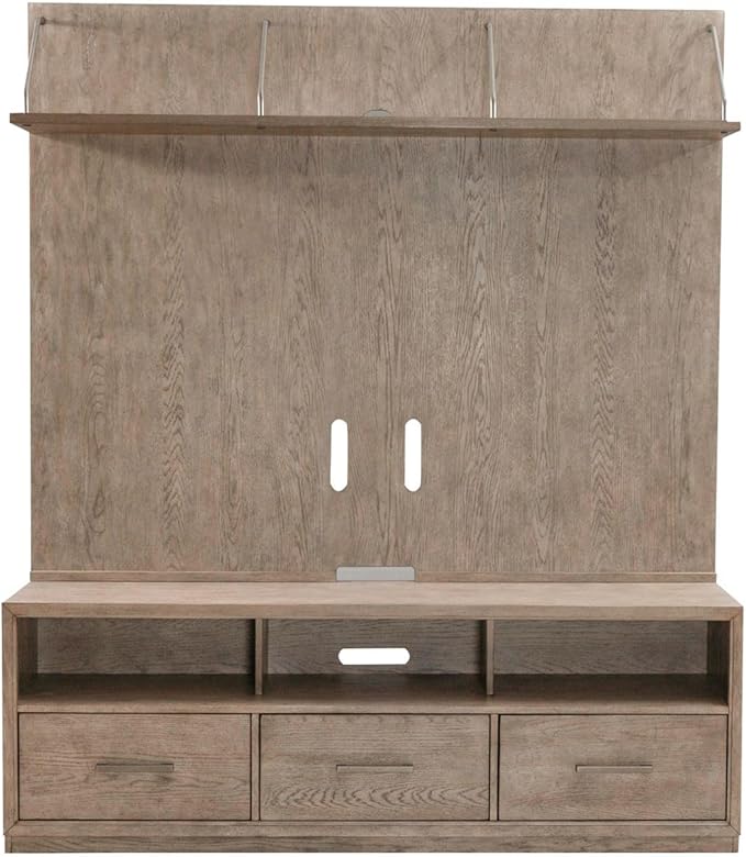 Liberty Furniture City Scape Entertainment Center - Burnished Beige