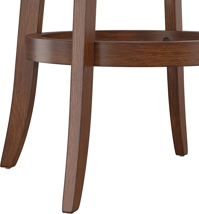 Hillsdale Savana Swivel Bar Stool, Cherry