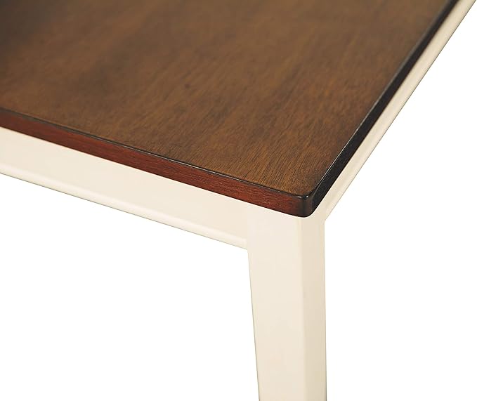 Signature Design by Ashley WhiteOwing Bench, 44.25" W x 16.25" D x4.25 H, White