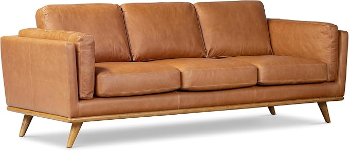 Poly & BARK Cádiz 90" Sofa in Bourbon Tan