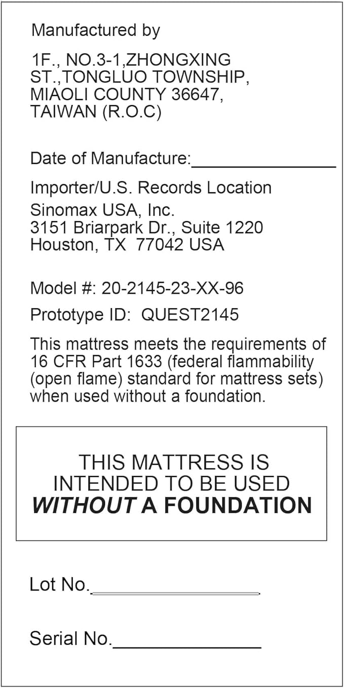 Vibe Quilted Hybrid Mattress, 12-Inch Innerspring and Pillow Top Gel Memory Foam Mattress, Fiberglass Free, CertiPUR-US Certified Bed in a Box, Queen