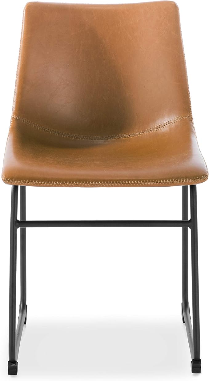 EdgeMod Brinley Dining Chair in Tan (Set of 2)