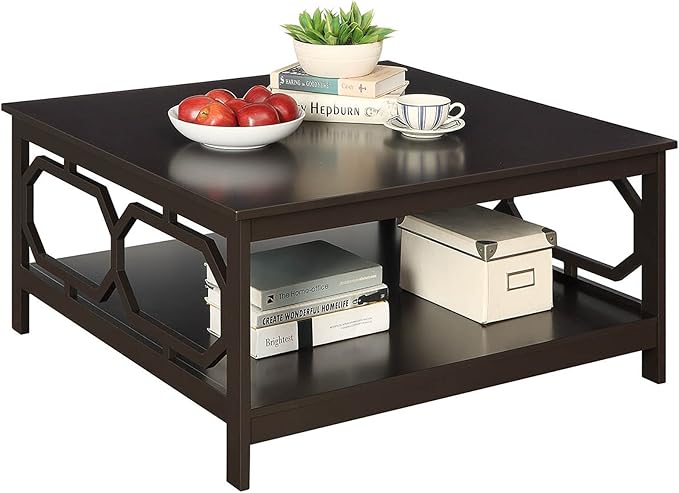 Convenience Concepts Omega Square 36" Coffee Table, Espresso